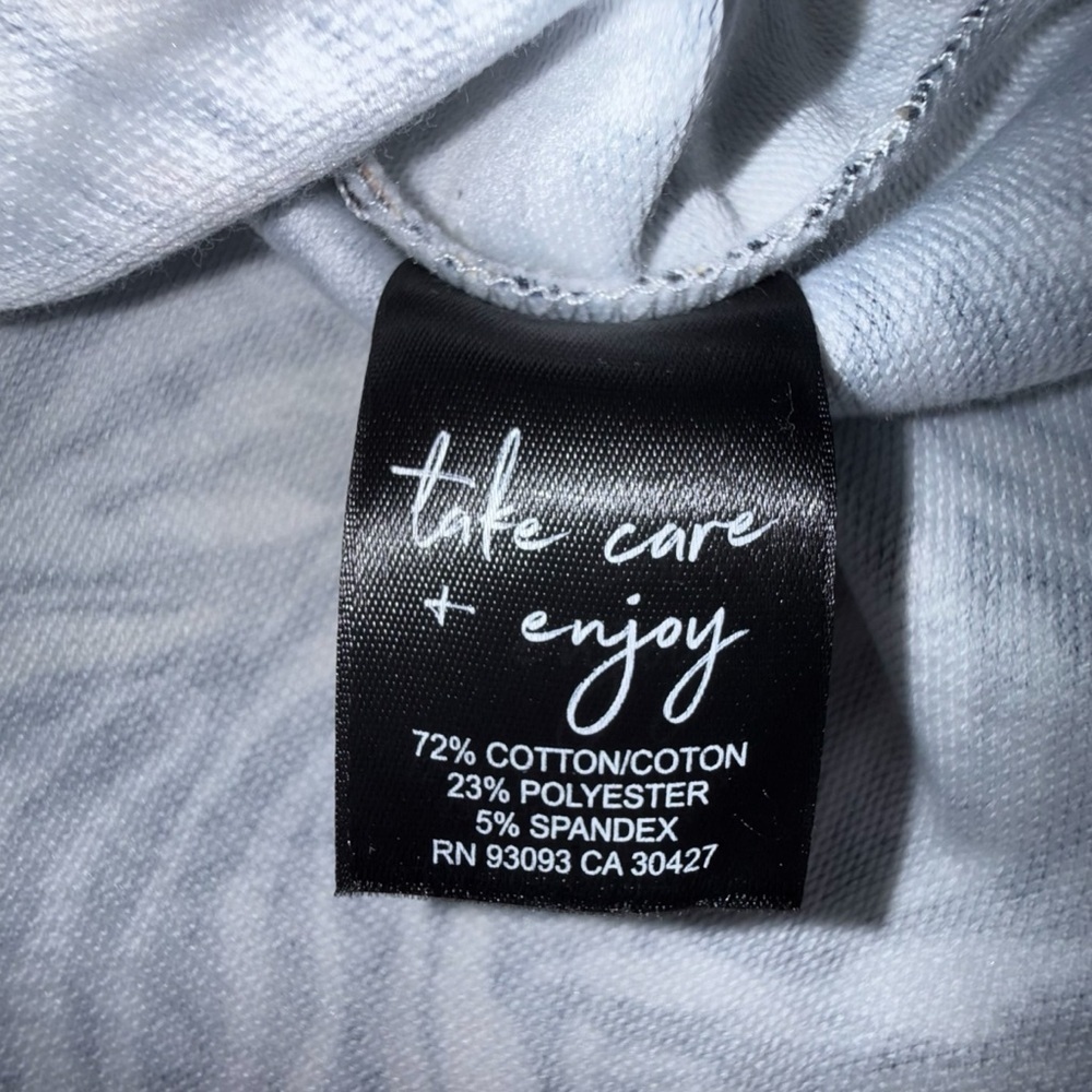 NIC+ZOE Forest Feen Long Sleeve Top - Grey Multi Plus 1X - Picture 8 of 11